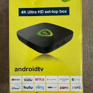 NEW AndroidTV - 4k Ultra HD Set-Top Streaming Box